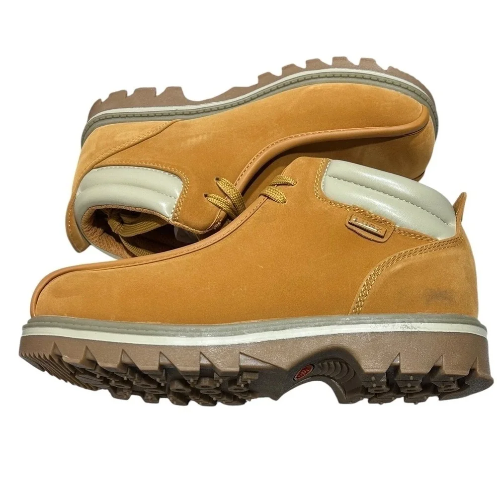 Lugz Pathway  Golden Wheat Cream Gum Moc Toe Boots Mens workwear utility